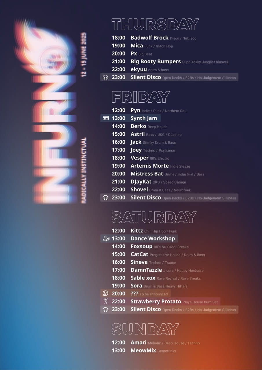 infurno lineup 2025